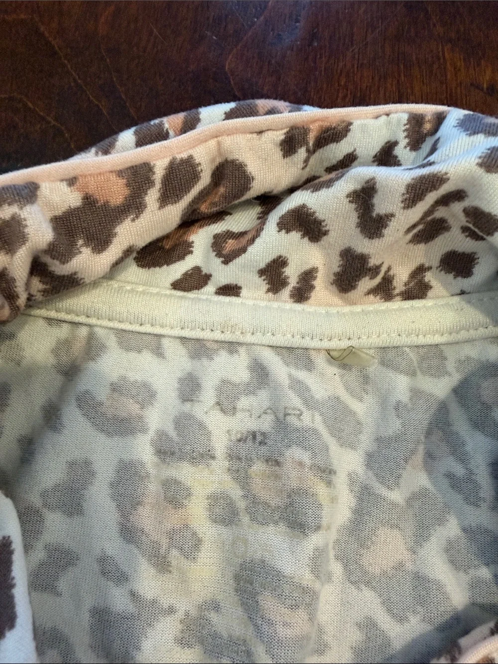Tahari Girls Leopard Short Pajama Set